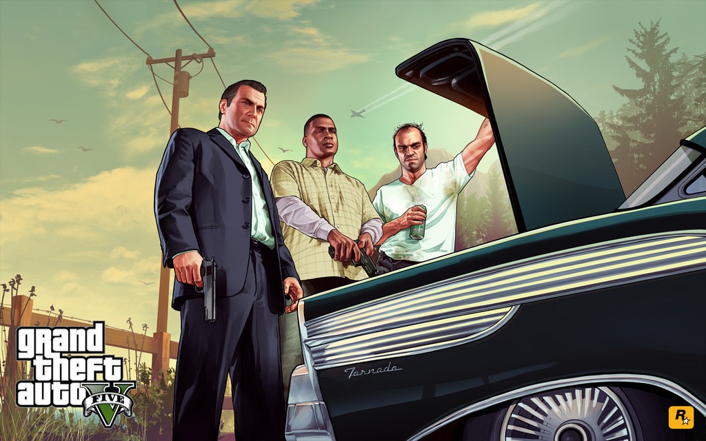 Grand Theft Auto V Trailer Released