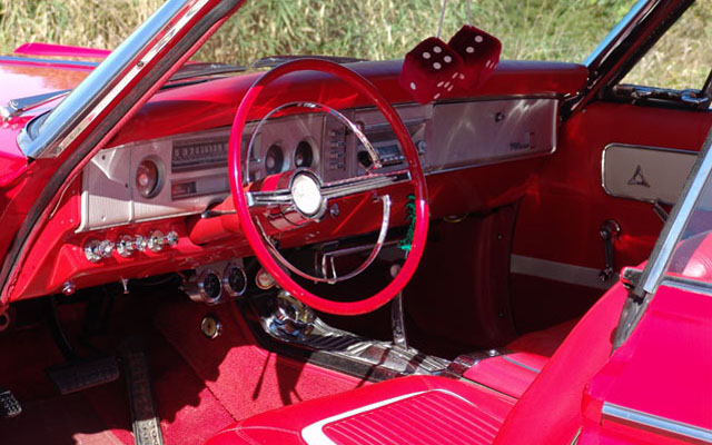 Dodge Polara 500 1964. L'option 500 apportait plus de luxe.