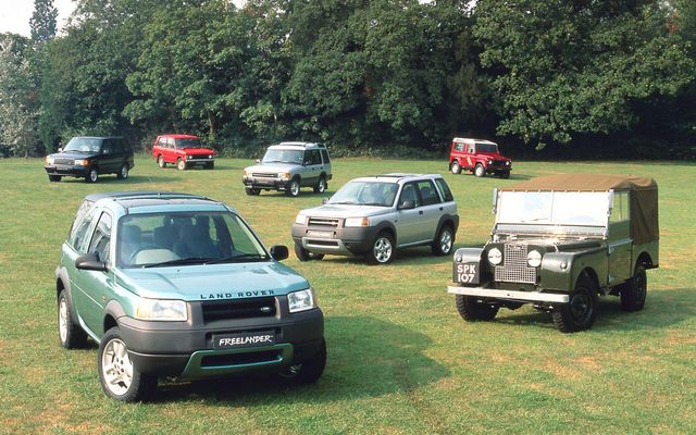 Famille Land Rover