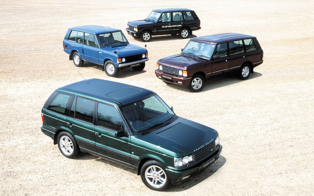 30 ans de modèles Range Rover