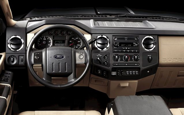 Intérieur du F-350 XLT