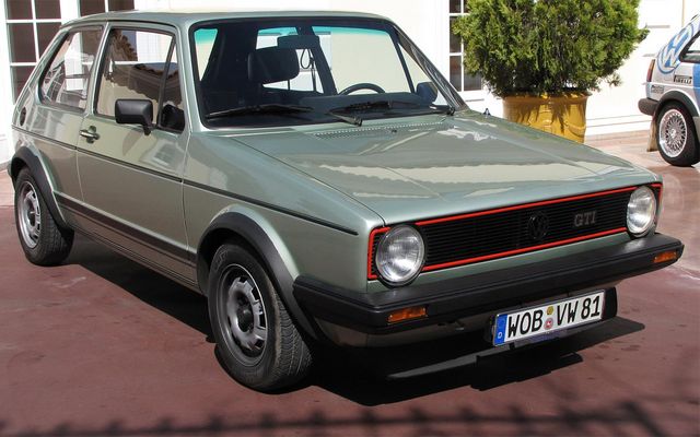 La pionnière, une Volkswagen GTI 1976