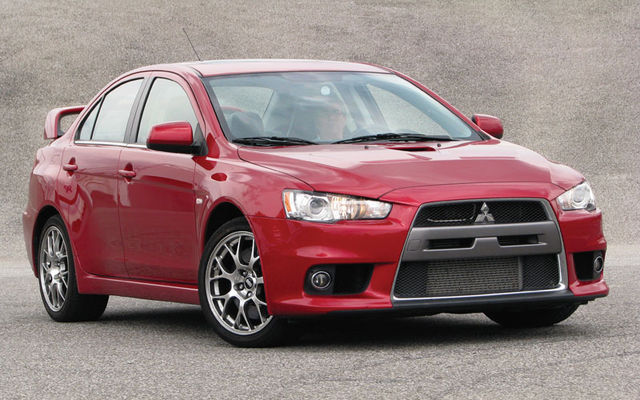 La Mitsubishi Lancer Evo X