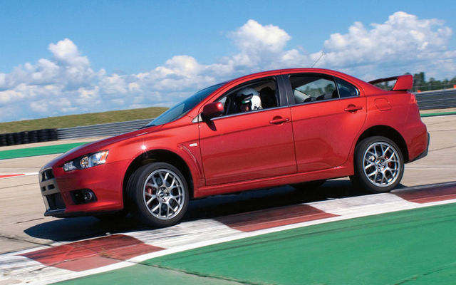 La Lancer Evo au circuit ICAR