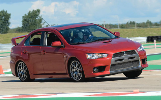 La Lancer Evo au circuit ICAR