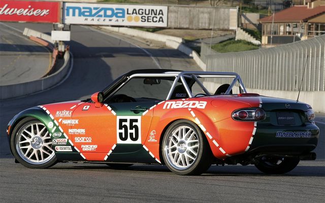 Préparée pour la série américaine Spec Miata