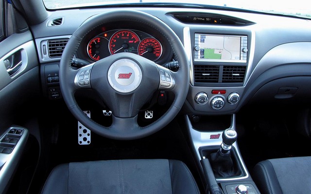 Stock Subaru WRX STI instrument panel