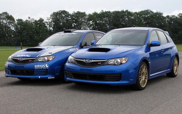 Targa STI and production WRX STI 