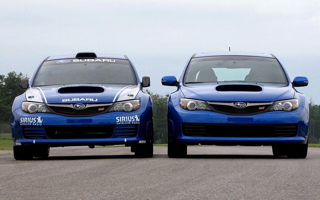 Targa STI and production WRX STI 