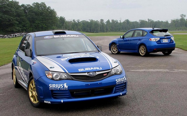 Targa STI and production WRX STI 