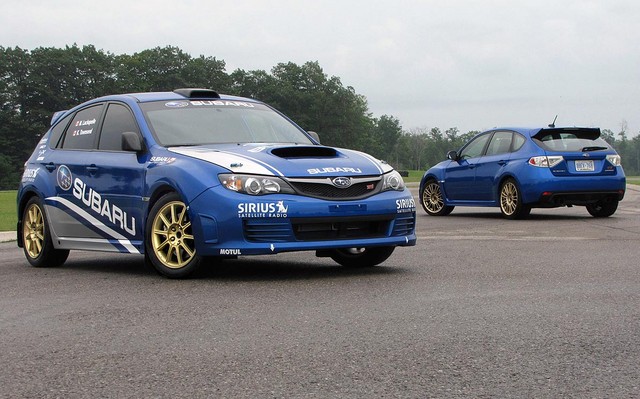 Targa STI and production WRX STI 