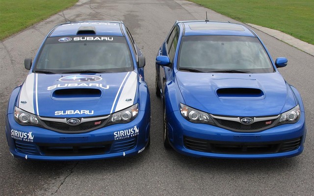 Targa STI and production WRX STI 