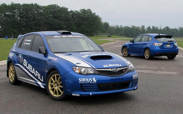 Subaru STI Targa et WRX STI de série