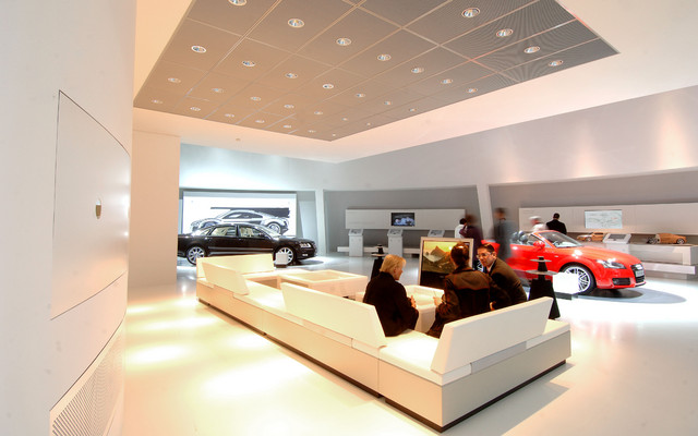 Autostadt- Pavillon Audi