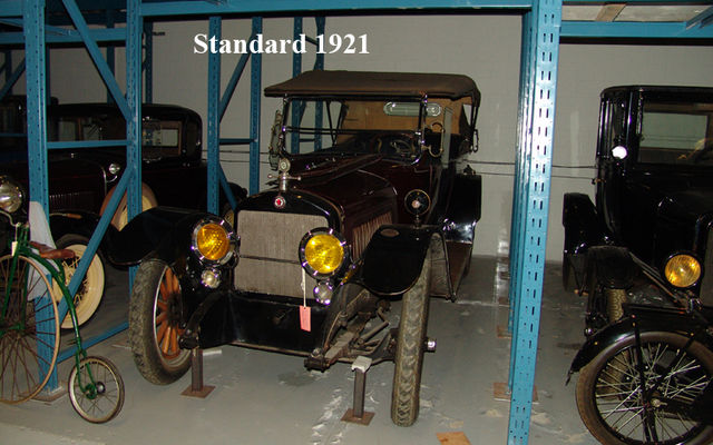 Standard 1921. Musée Sciences et Technologie Ottawa.