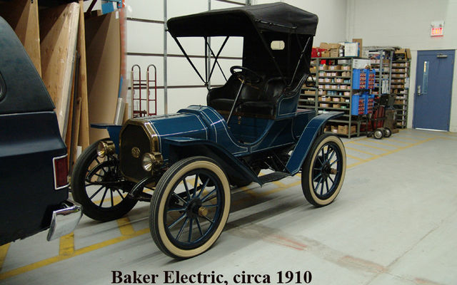 Baker Electric circa 1910. Musée Sciences et Technologie Ottawa.