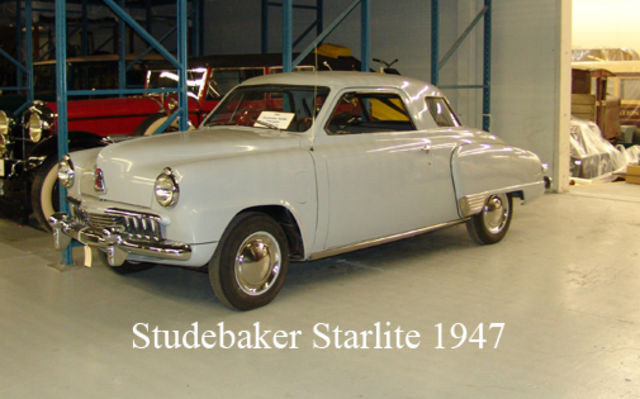 Studebaker Starlite 1947. Musée Sciences et Technologie Ottawa.