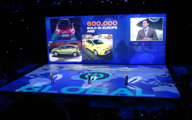 La présentation de la Ford Focus était des plus spectaculaires!