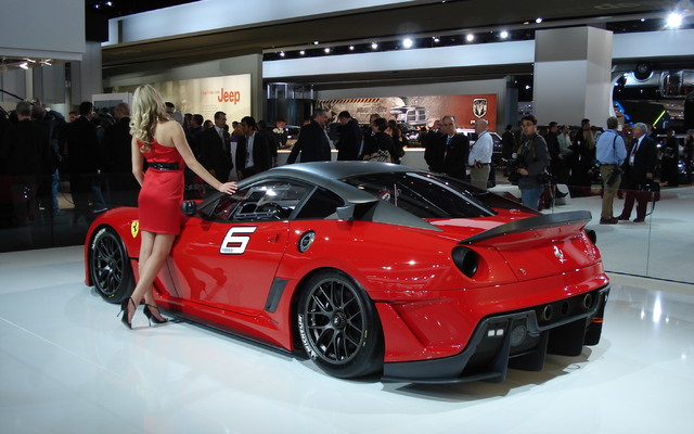 Ferrari 599XX. L'arrière est réussi...