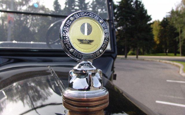 Ford Modèle T 1921. Une jauge de température du moteur stylisée