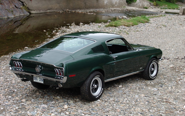 Ford Mustang GT 1968. Le style fastback à son meilleur!