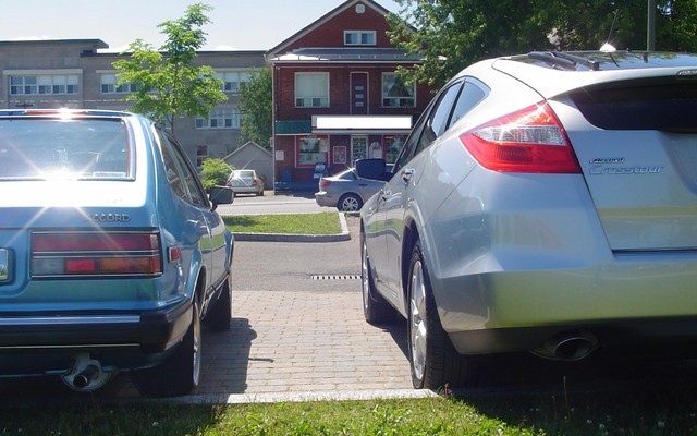 Une bonne différence de hauteur!