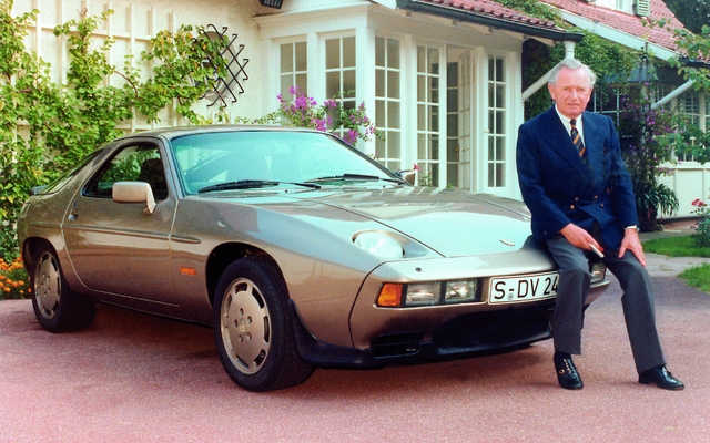 The 928 was a gamble with its front engined V8.