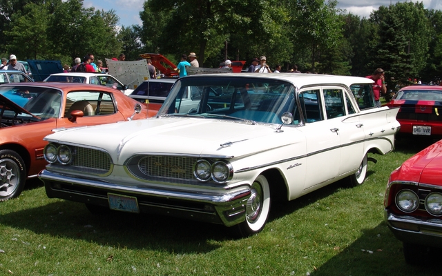 Une très rare Pontiac Safari 1959.