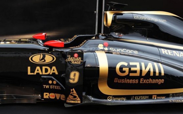Lada partenaire de l'écurie Lotus Renault GP