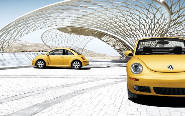 Volkswagen New Beetle Jaune