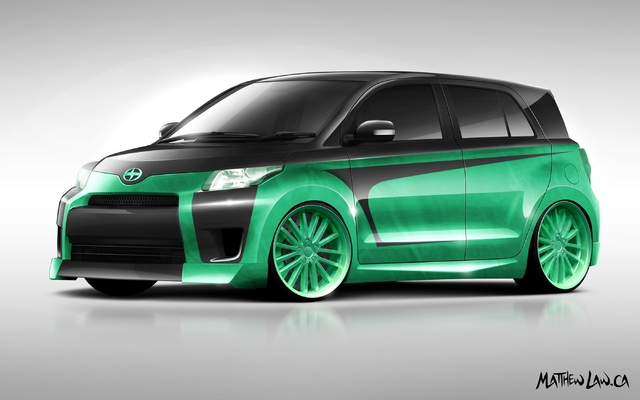 Scion xD Design par Team Camo Customs