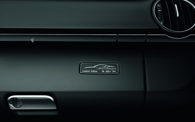 Porsche Cayman S Black Edition