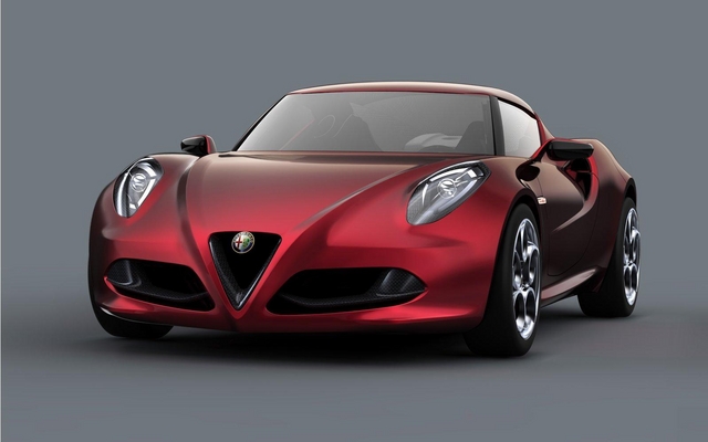 Alfa Romeo 4C Concept: Supercar compact de 200 chevaux
