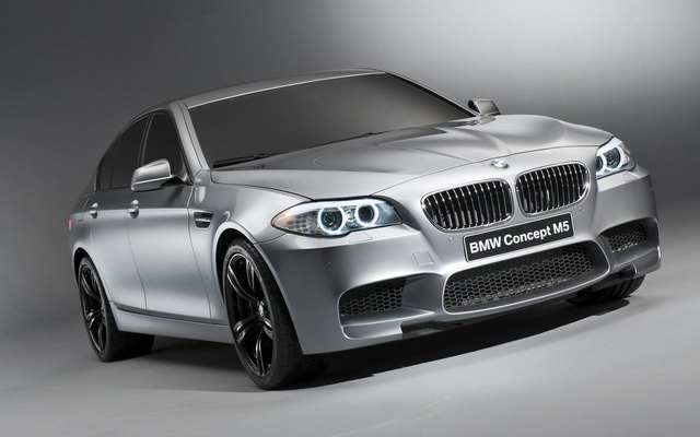 BMW M5 Concept: Fierce twin-turbo V8 with 550 at high rpm