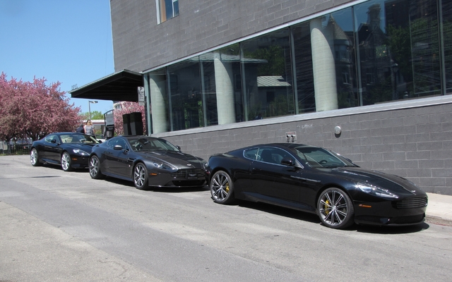 Aston Martin V8 Vantage S et Virage Coupe
