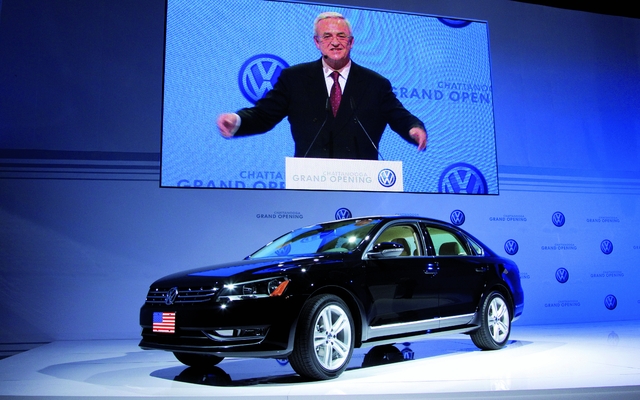 Volkswagen Passat build at new Chattanooga's plant