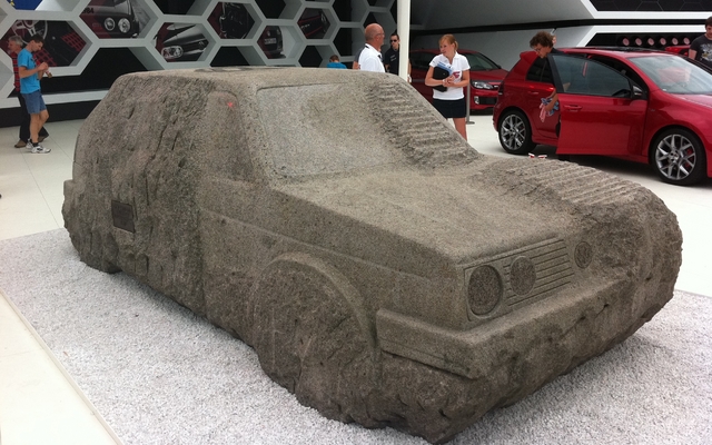 Bel effort dans le carré de sable !