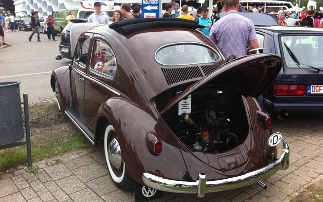 VW Beetle magnifiquement restaurée