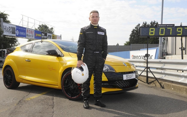 Laurent Hurgon, pilote et metteur au point de Renault Sport