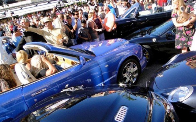 Carambolage à Monaco