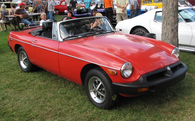 1976 MGB décapotable