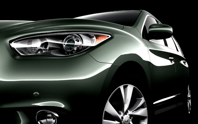 Infiniti JX Concept teaser 1