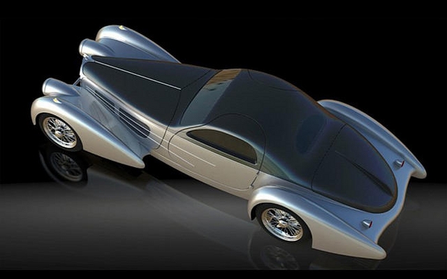 Delahaye Bugatti Type 57 S, une reproduction de la firme Delahaye USA