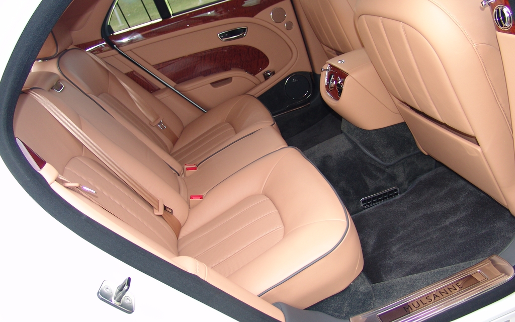 Bentley Mulsanne 2012. Sièges divins, rien de moins!