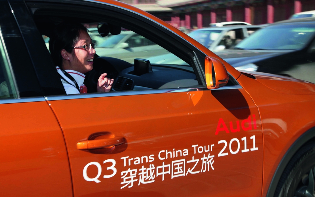 Audi Q3 Trans China Tour 2011