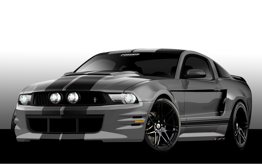 Ford Mustang Forgiato Wheels