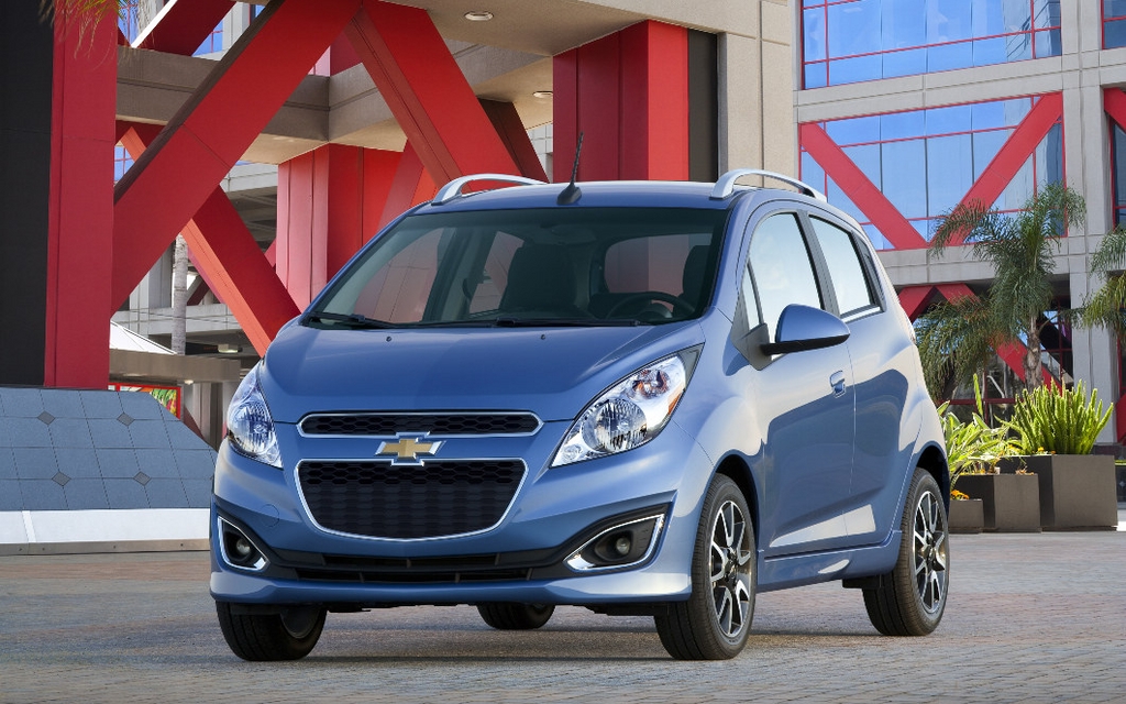 La chevrolet Spark arrive dans le camp des minis