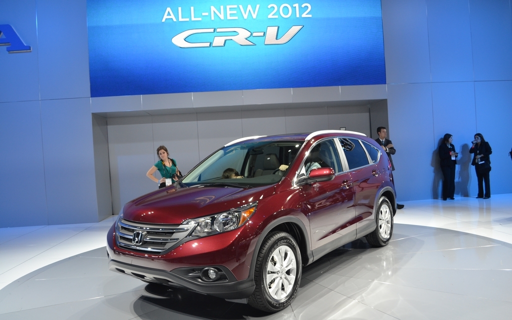 Le Honda CR-V 2012 qui vient tout juste d'être lancé