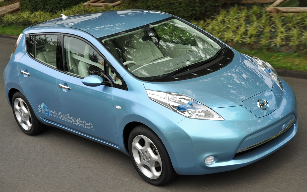 Nissan Leaf, purement électrique