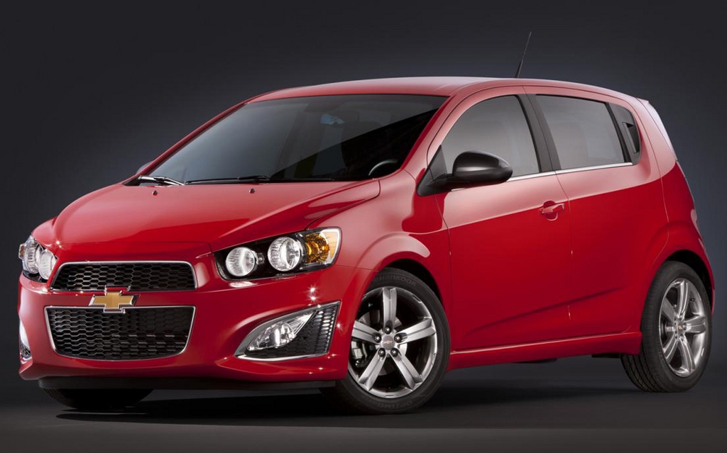 Chevrolet Aveo RS at Detroit motor show 2010